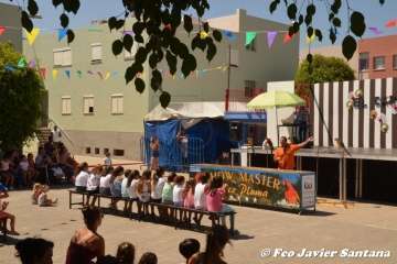 Espectáculo de aves exóticas de Paco Pluma en El Caracol (Foto Francisco Javier Santana)